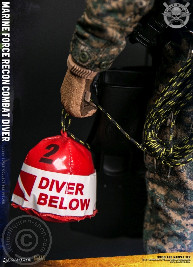 Marine Force Recon Combat Diver - Woodland