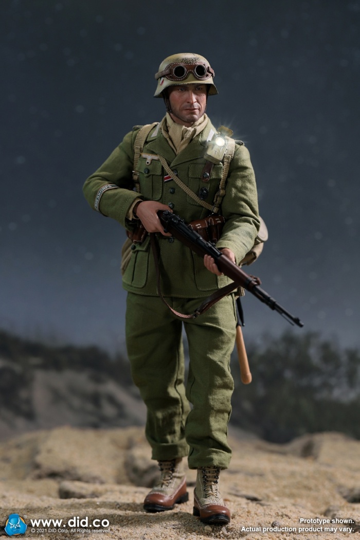 Burk - WWII German Afrika Korps Infantry Man