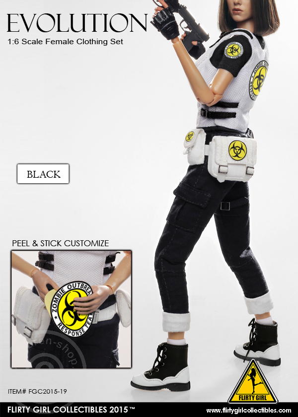 FGC2015-19-02 Evolution Combat Set - Black