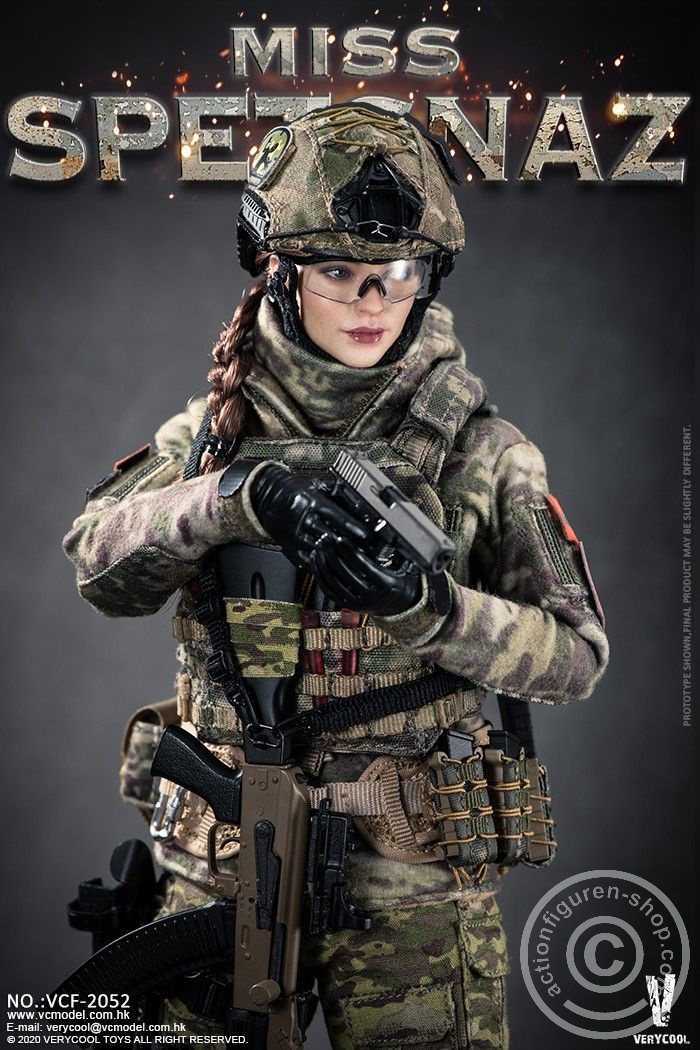 VCF2052-02 Miss Spetsnaz - Russian Special Combat Women Soldier