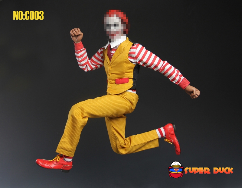 SDC003-046gG0GvOlexGTD Hamburger Clown Outfit Set