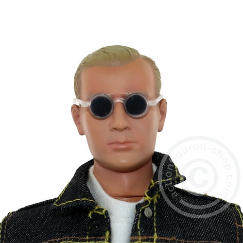 Brille - rund - 1/6 scale