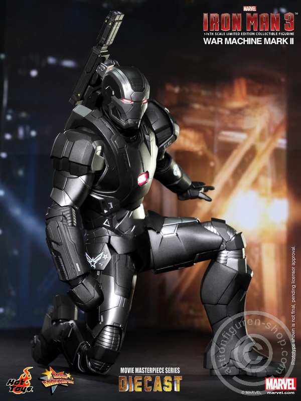 175126-07 Iron Man 3 - War Machine (Mark II) - Diecast - MMS198D03