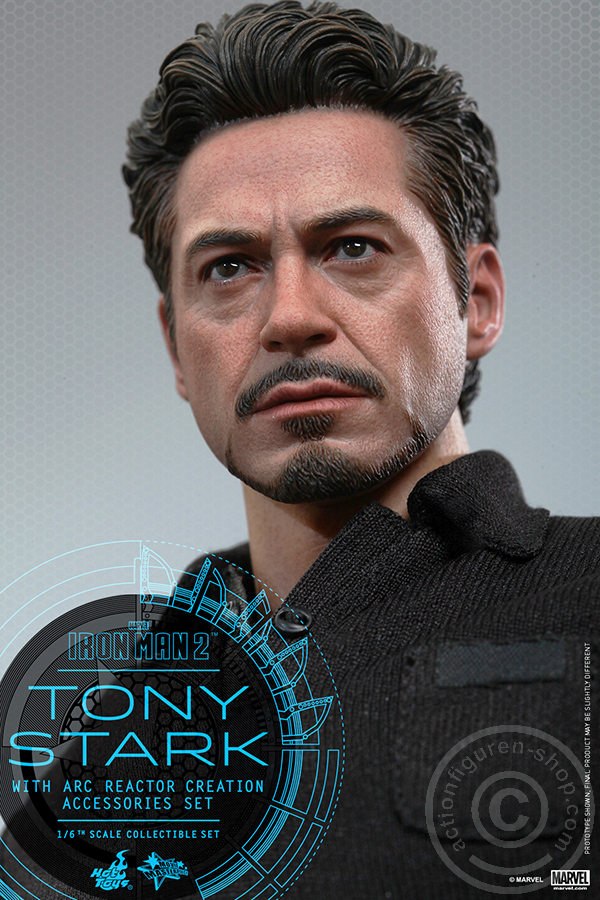 176307-12 Iron Man 2 - Tony Stark with Arc Reactor Creation Accessories