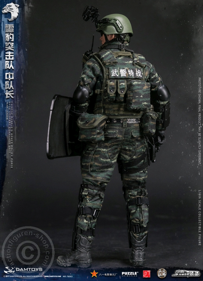 DA78053-02 China People Armed Police Force - Snow Leopard Commando Leader
