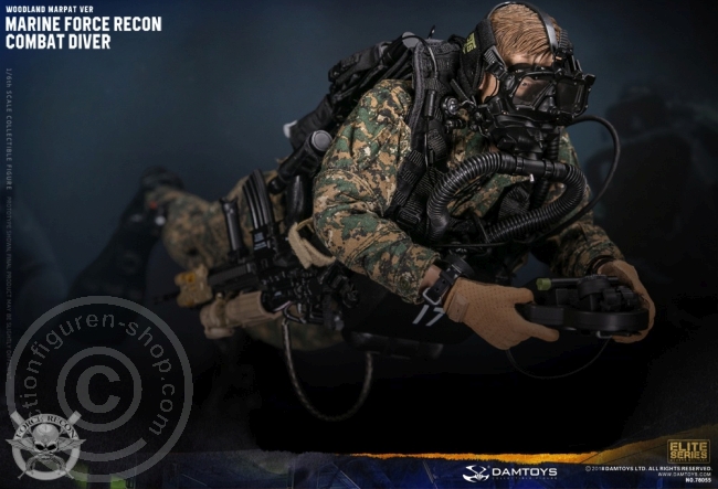 Marine Force Recon Combat Diver - Woodland