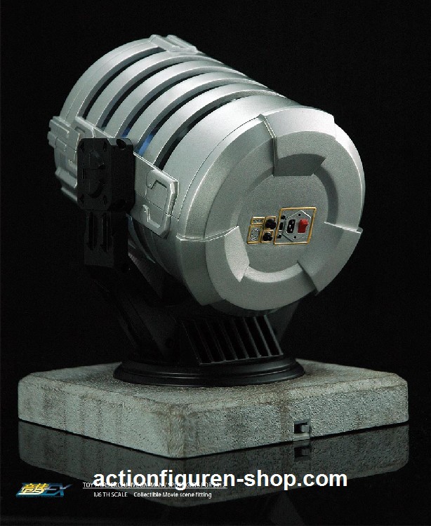 DrExLi-03 Bat Spotlight /working LED - in 1:6 scale
