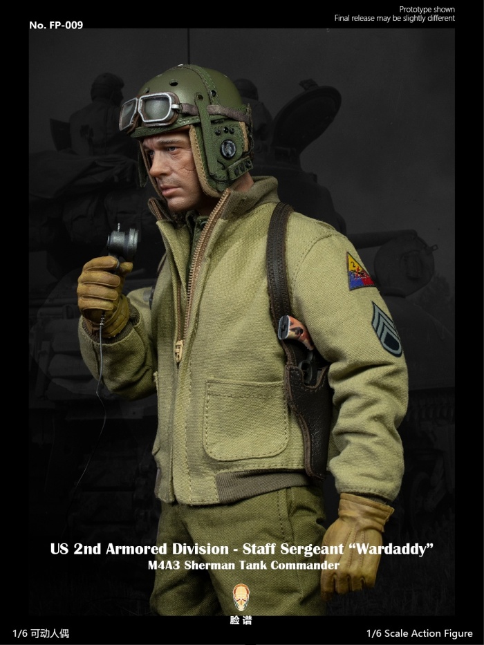 Wardaddy - Fury - US 2nd Armored Division - Standard Edition