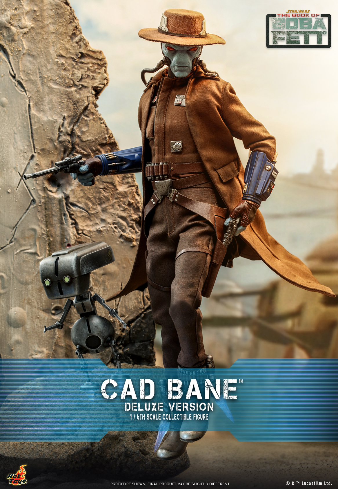 Star Wars: The Book of Boba Fett - Cad Bane (Deluxe Version)