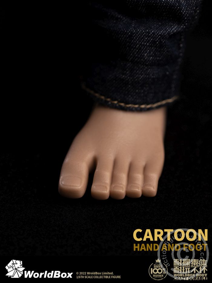 Cartoon Hand and Foot Set