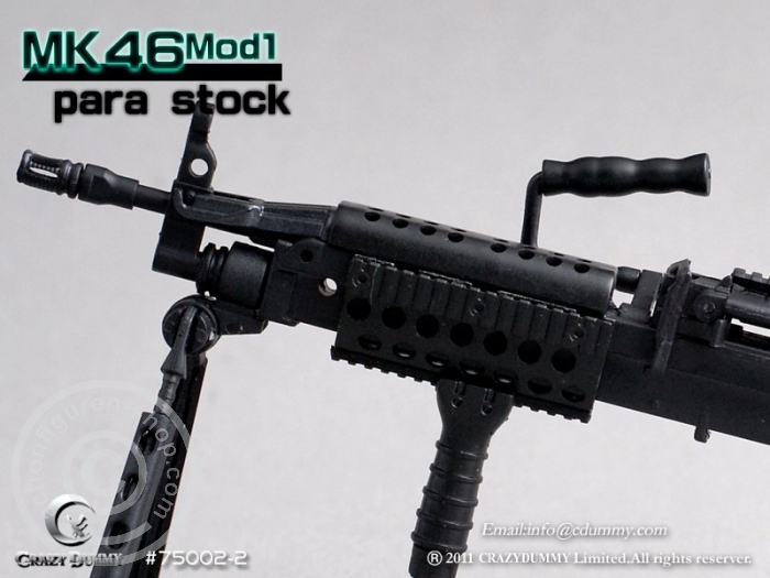MK46MOD1-para stock - black