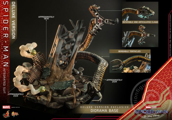 Spider-Man: No Way Home - Spider-Man (Integrated Suit) - Deluxe Version - MMS624