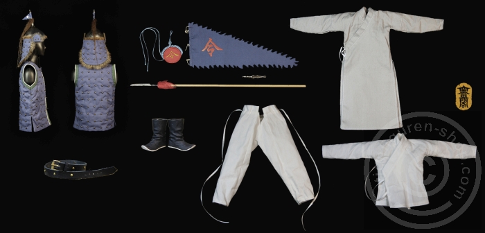 klgdk001-14tVAOyoM0o7gyd Ming Dynasty - Commander Costume & Equipment Set