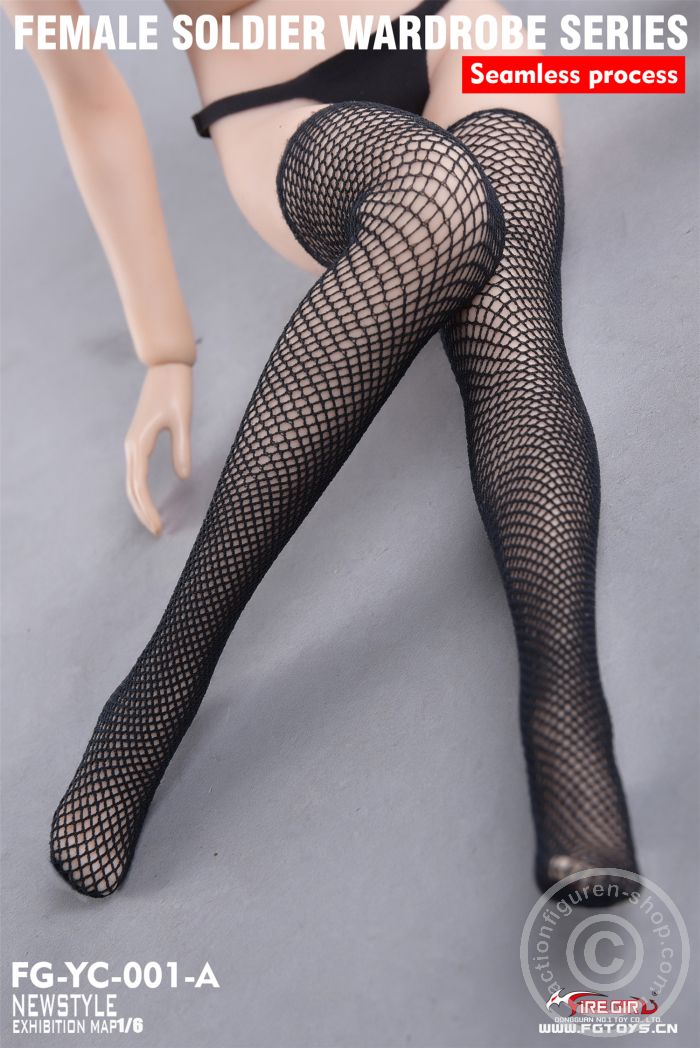 Seamless Mesh Stockings - Female Wardrobe Series