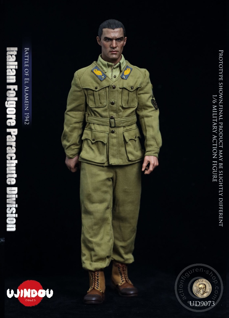 Italian Folgore Parachute Division - Battle of El Alamein 1942 - in 1/6 scale