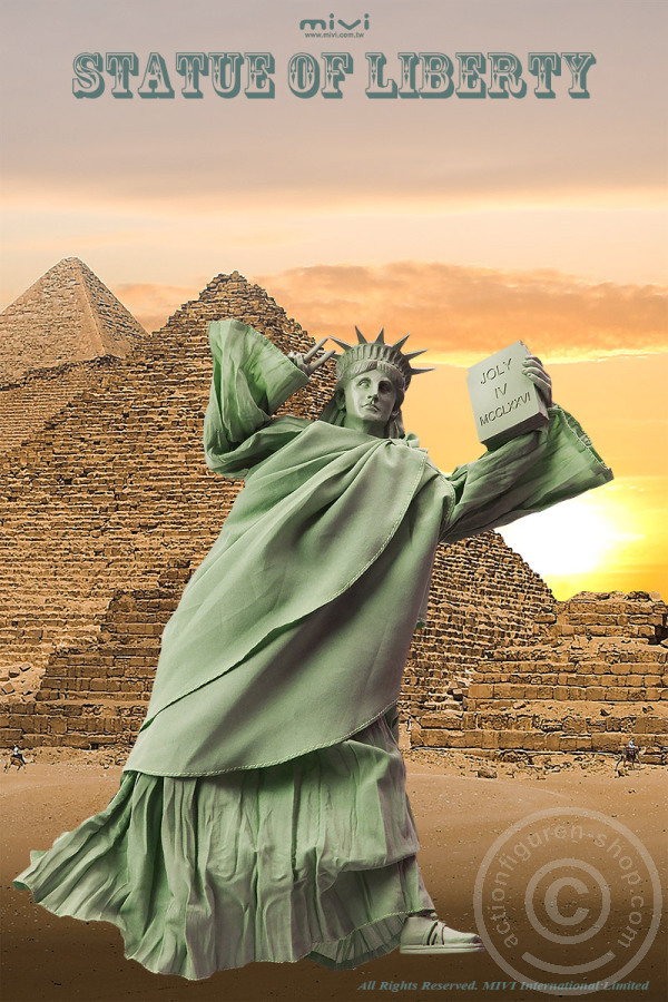 MIVI-04-03sPVnOpLxLTgxU Statue of Liberty - Head and Outfit Set
