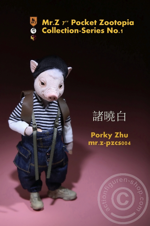 Porky Zhu - 7" Pocket Zootopia Series No.1