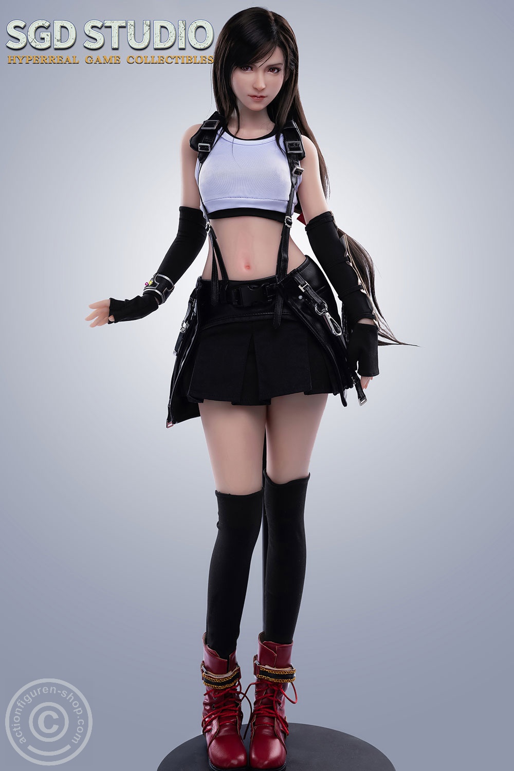 Tifa Lockhart – Silicon Statue Figure - middle Breast - in 1/2 scale