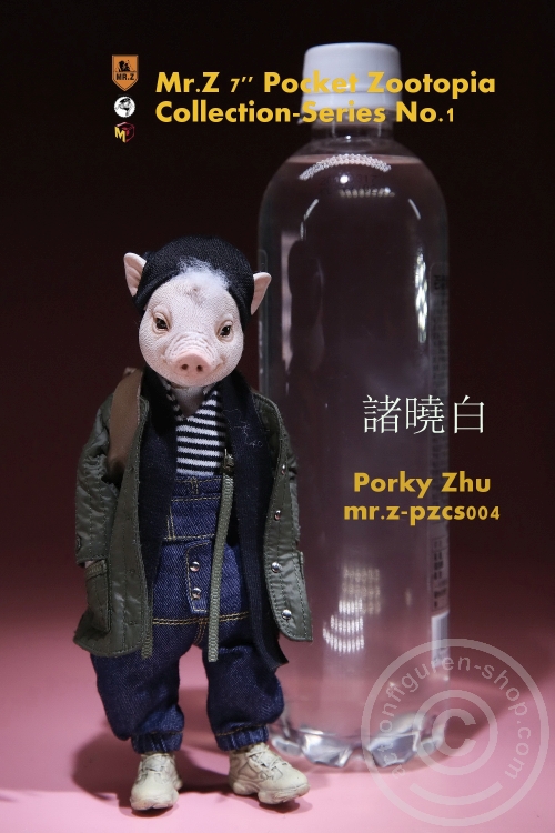 Porky Zhu - 7" Pocket Zootopia Series No.1