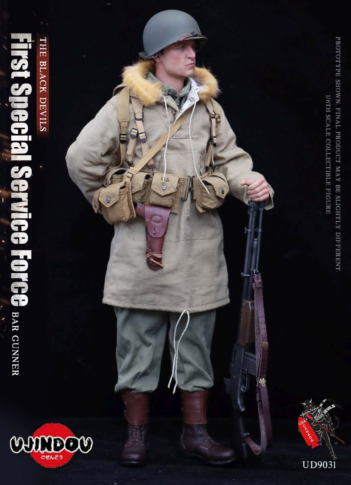 First Special Service Force - BAR Gunner - The Black Devils