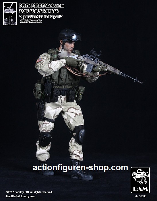 DA93006-09 Delta Force Marksman Tast Force Ranger