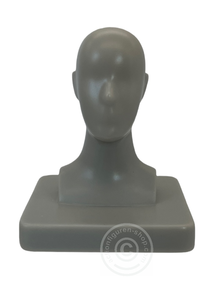 Mannequin Head Stand - grey