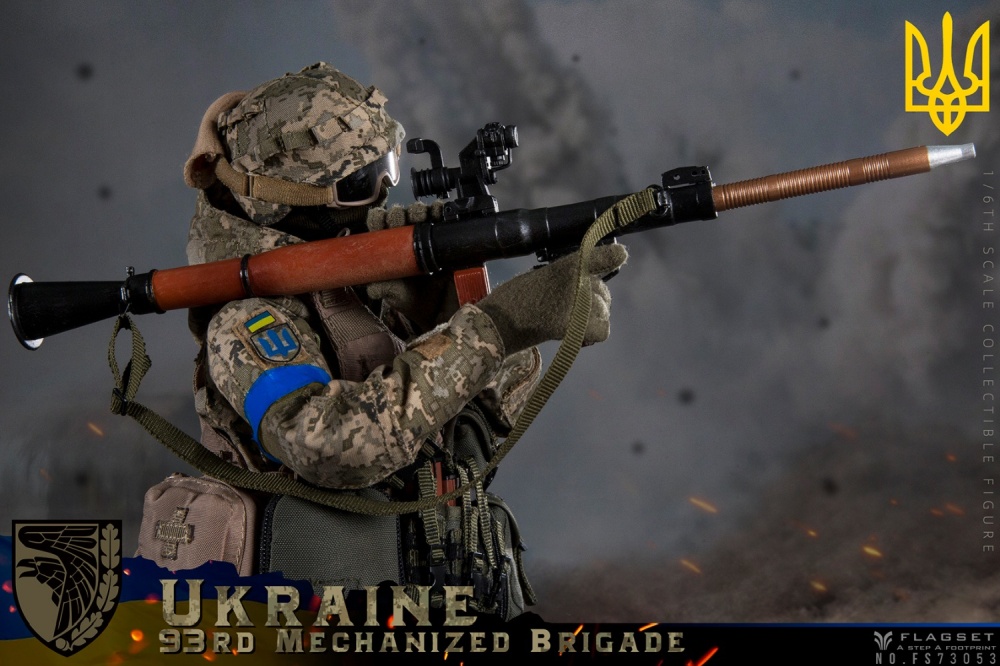 Ukraine Army - 93rd Mechanized Brigade - Anti-Tank Gunner - in 1/6 scale Ukraine Army - 93rd Mechanized Brigade - Anti-Tank Gunner - in 1/6 scale