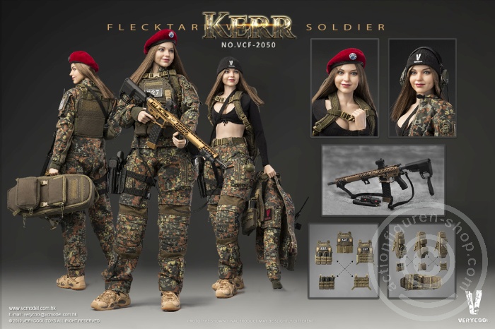 Flecktarn Woman Soldier - KERR