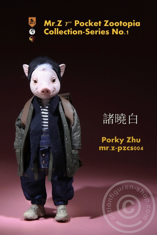 Porky Zhu - 7" Pocket Zootopia Series No.1