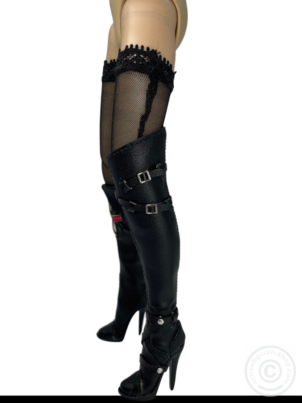 Lace Stockings - black - 1/6 scale Lace Stockings - black - 1/6 scale