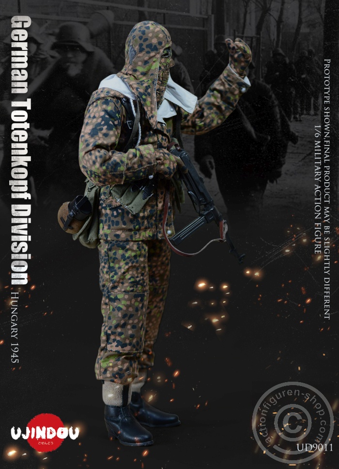 German Totenkopf Division WW-II - Hungary 1945 German Totenkopf Division WW-II - Hungary 1945