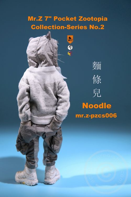 MRZpccs06-06 Noodle - 7" Pocket Zootopia Series No.2