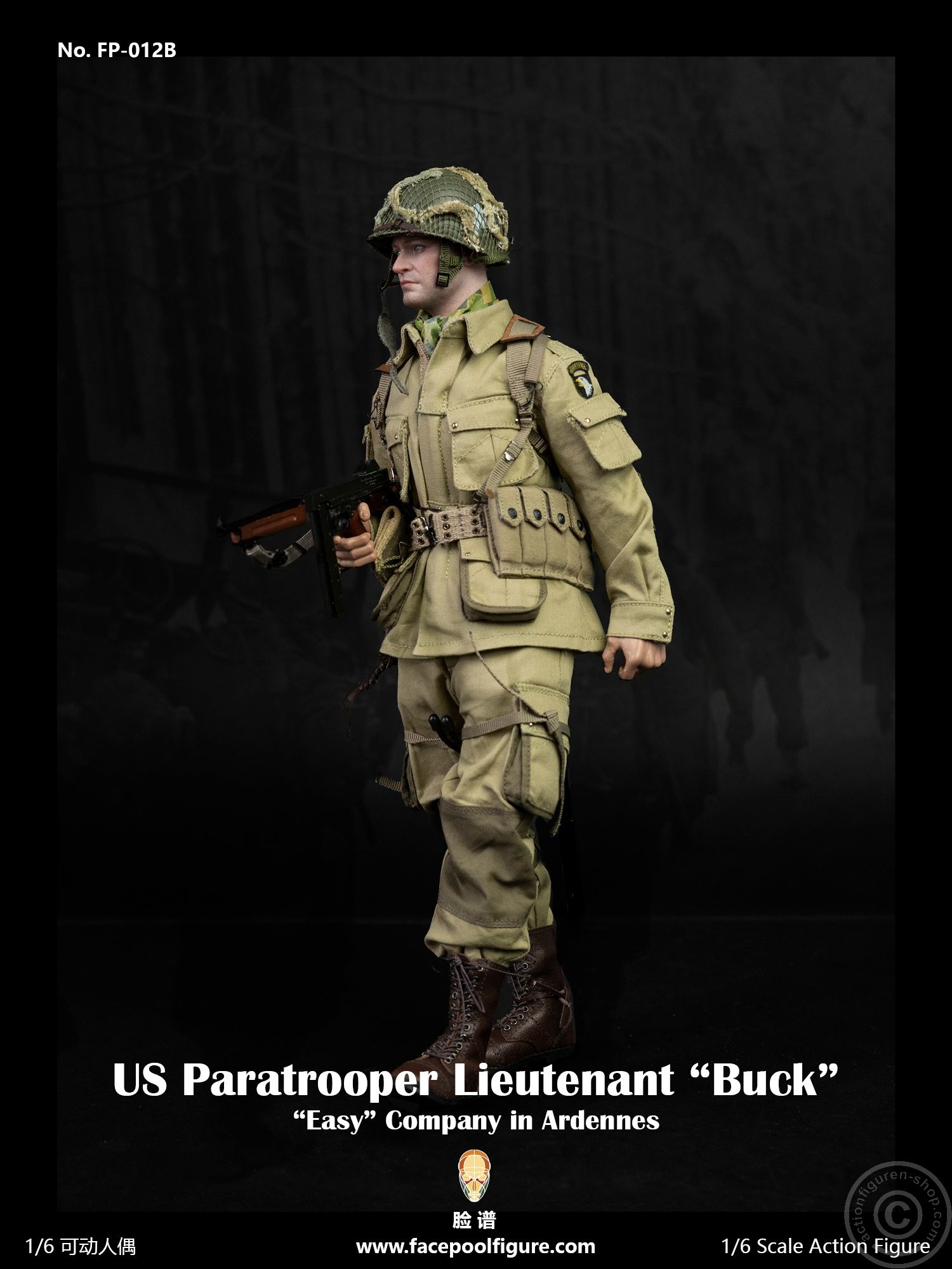 WWII U.S. Paratrooper - Lieutenant Buck - Easy Company - Jumper Uniform WWII U.S. Paratrooper - Lieutenant Buck - Easy Company - Jumper Uniform