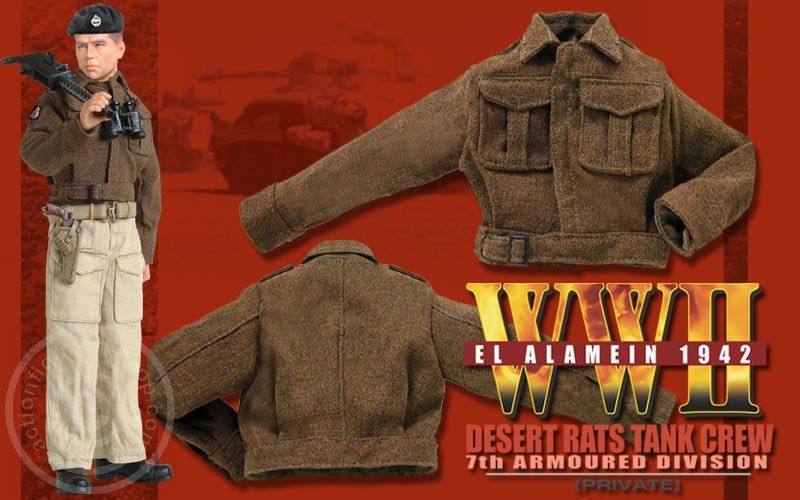 73099-09 Fred - Desert Rats Tank Crew - History CHannel Exclsuive