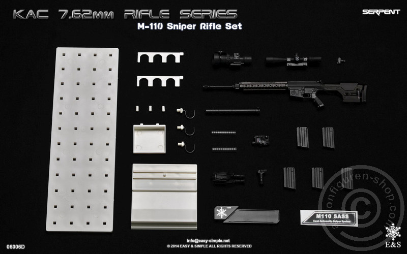 M110 Carbine KAC 7.62 Rifle Set - Serpent