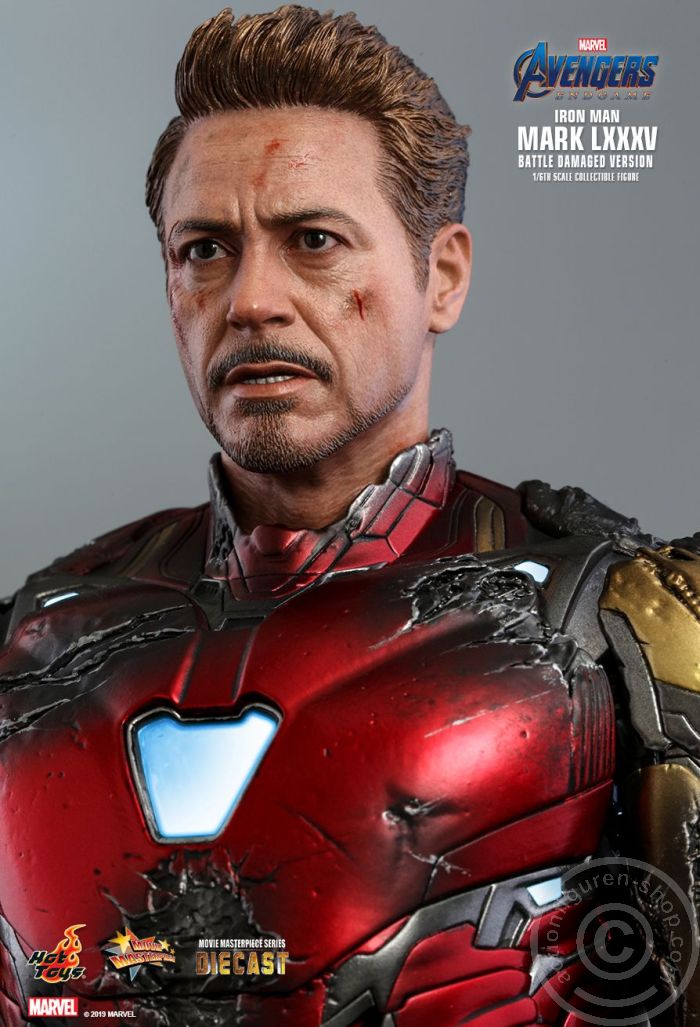 Avengers: Endgame - Iron Man Mark LXXXV (Battle Damaged Version) - MMS543D33 Avengers: Endgame - Iron Man Mark LXXXV (Battle Damaged Version) - MMS543D33