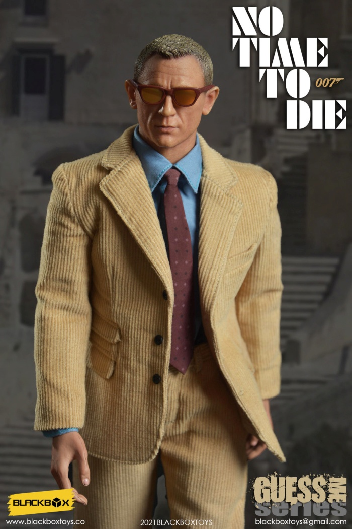 BBT-9025-20 Agent James - No Time to Die - in Civil Outfit