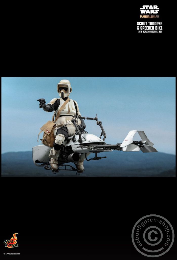The Mandalorian - Scout Trooper and Speeder Bike