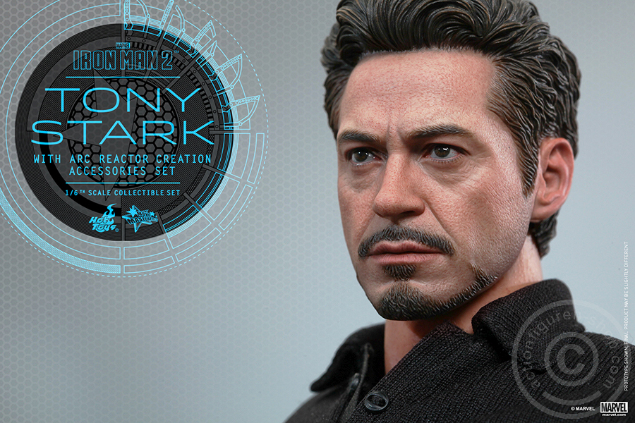 176307-11 Iron Man 2 - Tony Stark with Arc Reactor Creation Accessories
