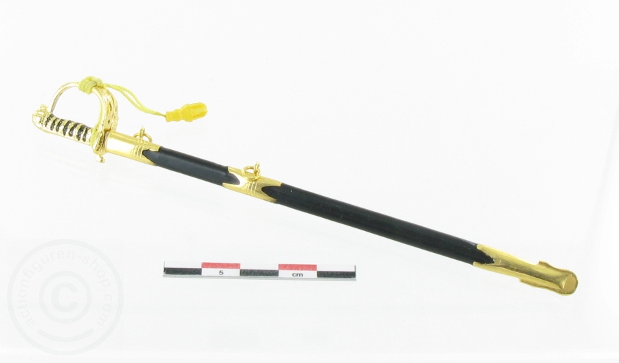 Saebel01-02 Säbel mit Scheide - Metall