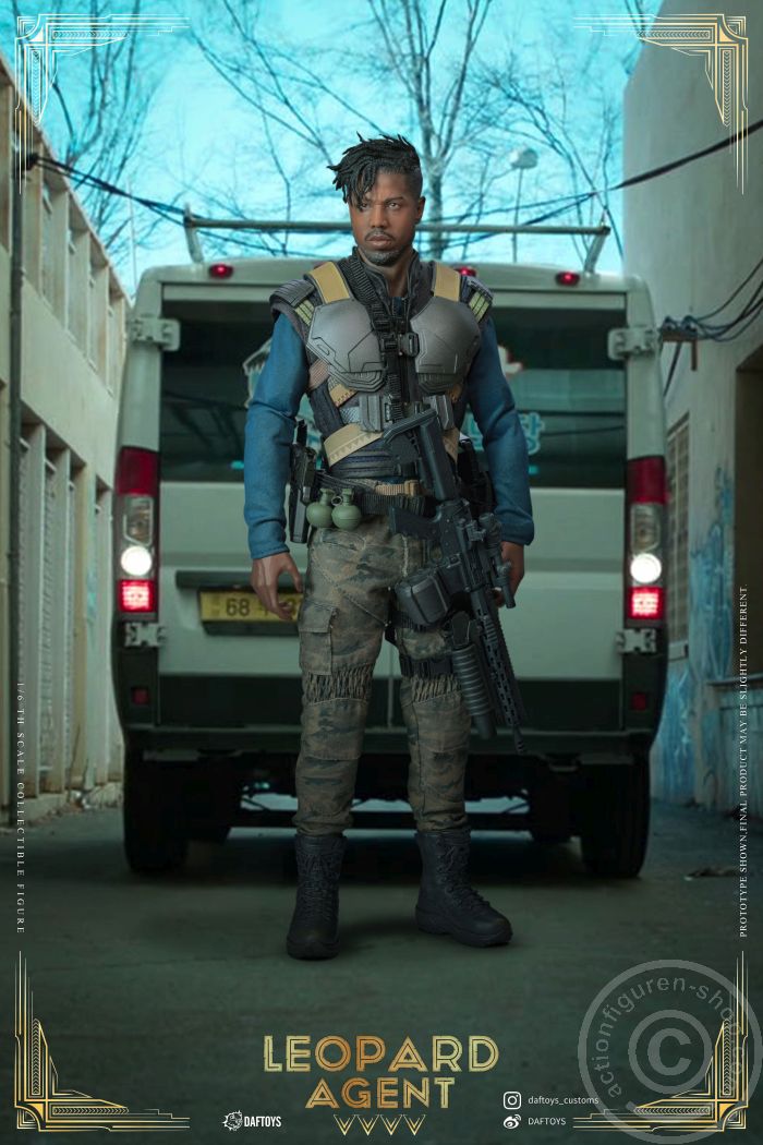 Leopard Agent Figure - Killmonger Leopard Agent Figure - Killmonger