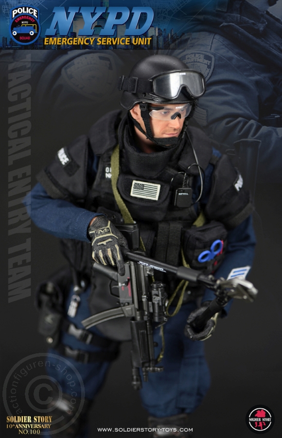 SSt100-13 NYPD - ESU - TACTICAL ENTRY TEAM