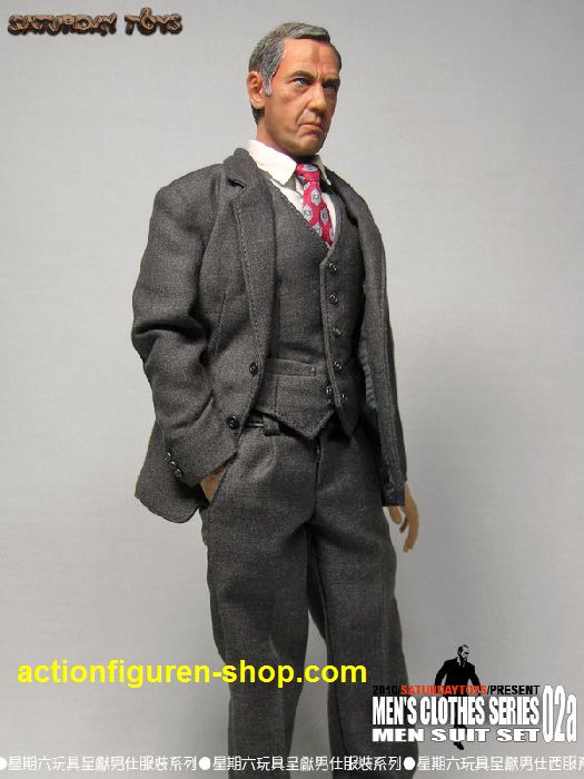 STMS02g-07 Men Suit Set 02 - grey
