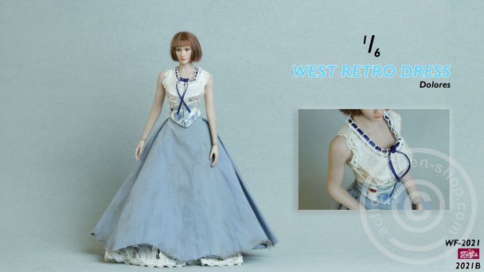 Western Retro Dress - Dolores - B