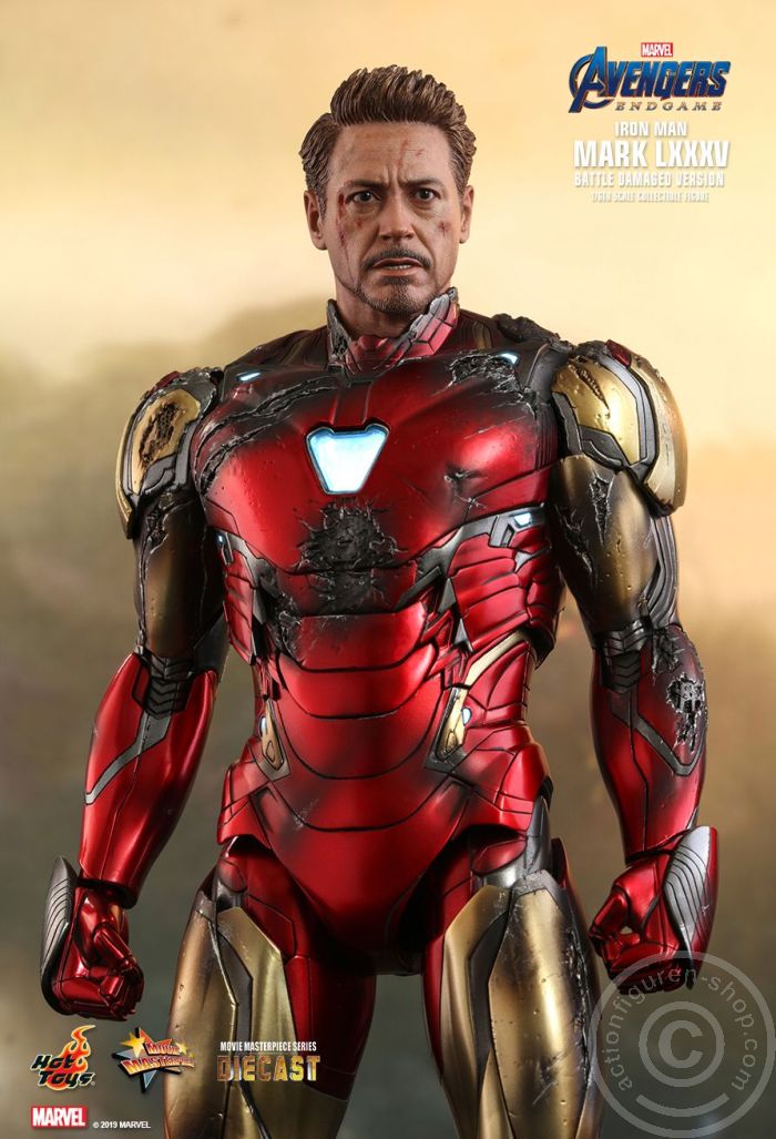 Avengers: Endgame - Iron Man Mark LXXXV (Battle Damaged Version) - MMS543D33 Avengers: Endgame - Iron Man Mark LXXXV (Battle Damaged Version) - MMS543D33