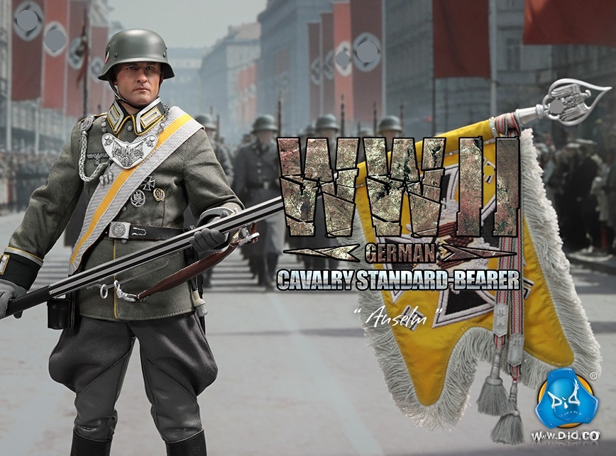Anselm - WW II German - Cavalry Standard-Bearer - in 1:6 sale