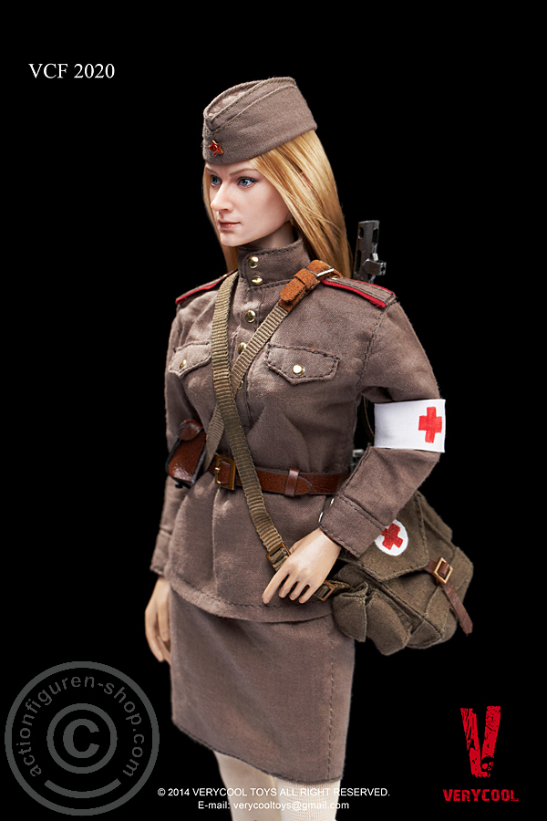 Soviet Red Army Female Soldier