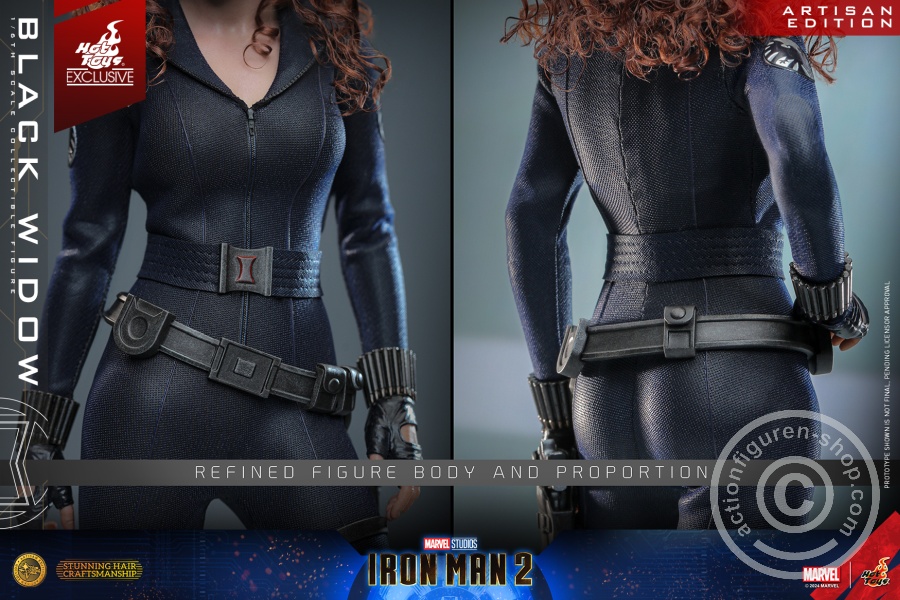 Iron Man 2 - 1/6th scale Black Widow Collectible Figure (Artisan Edition) - MMS757AE