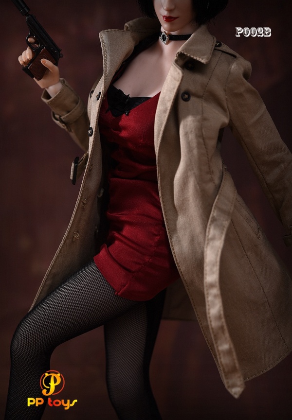 PPT-P002B-02 Female Agent Suit - red Version