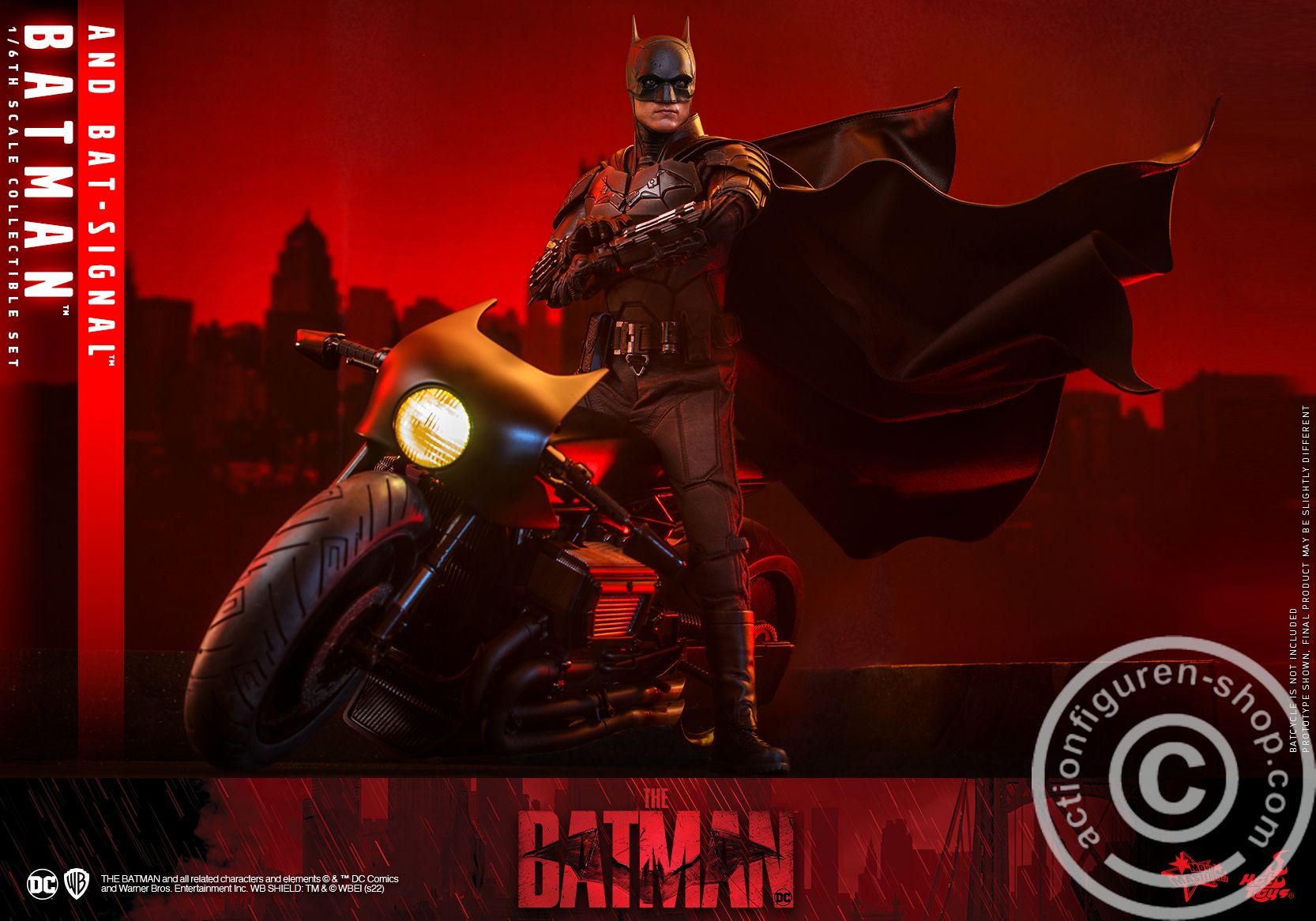 The Batman - Batman and Bat-Signal Set - MMS639 The Batman - Batman and Bat-Signal Set - MMS639